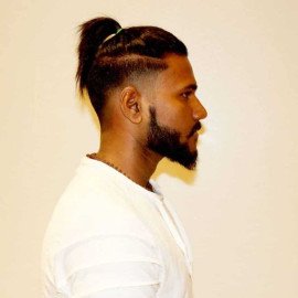 Top Knot Hairstyle-Men